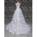 High Quality China Factory Custom Made Ball Gown Wedding Dress Real Sample Photos